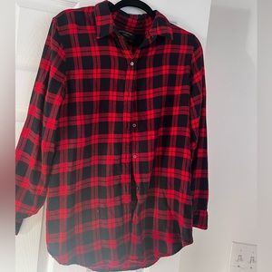 Red and Blue Plaid Flannel
